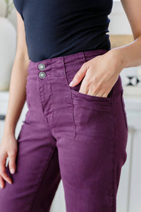Mica Denim - Petunia High Rise Wide Leg Jeans