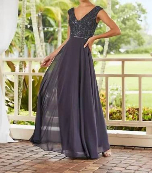 Adrianna Papell - Chiffon Gown