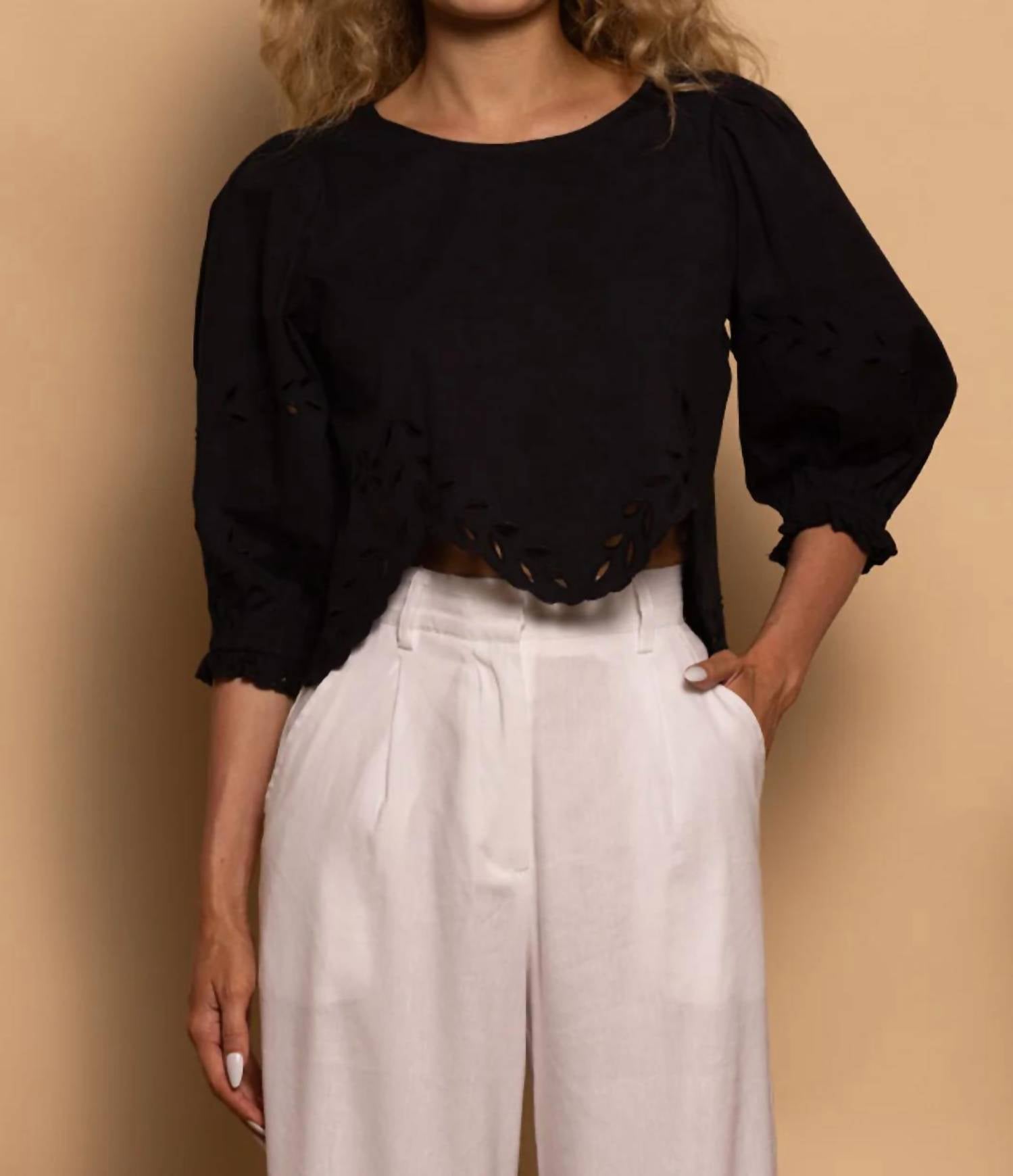 Shore - Georgie Crew Neck Top