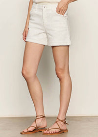 Sanctuary - High Rise Embroidered Jean Shorts