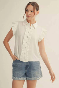 Jodifl - Roosevelt Ruffle Top