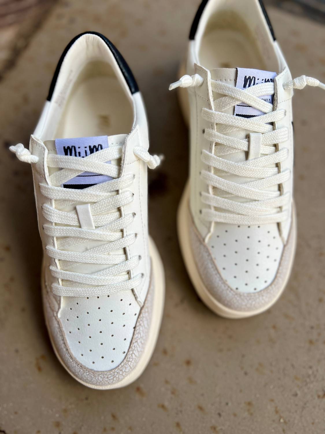 MiiM Women's Juniper's Star Sneakers in white - women's sneaker - alternate view
