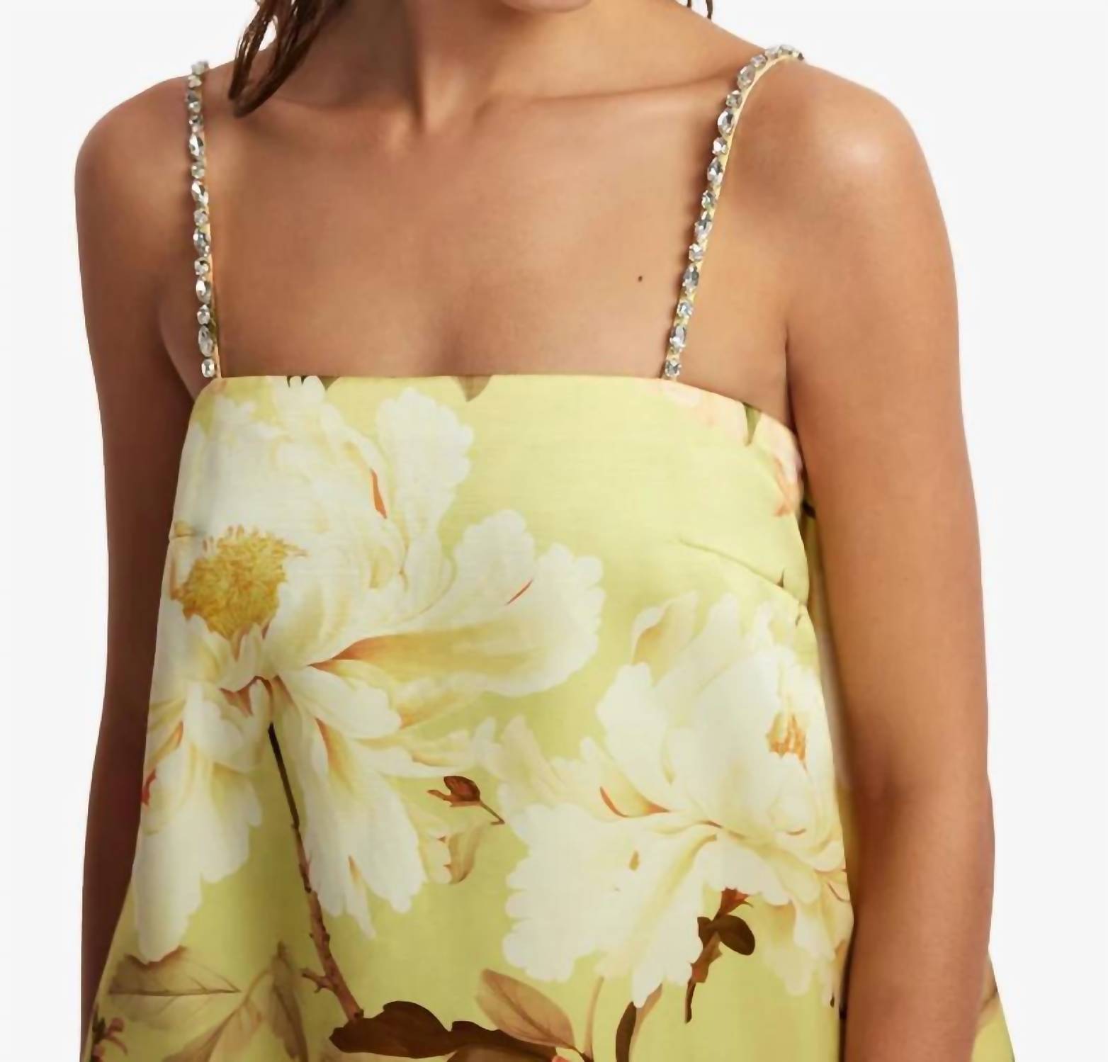 Leo Lin - Patsy Embellished Puff Mini Dress