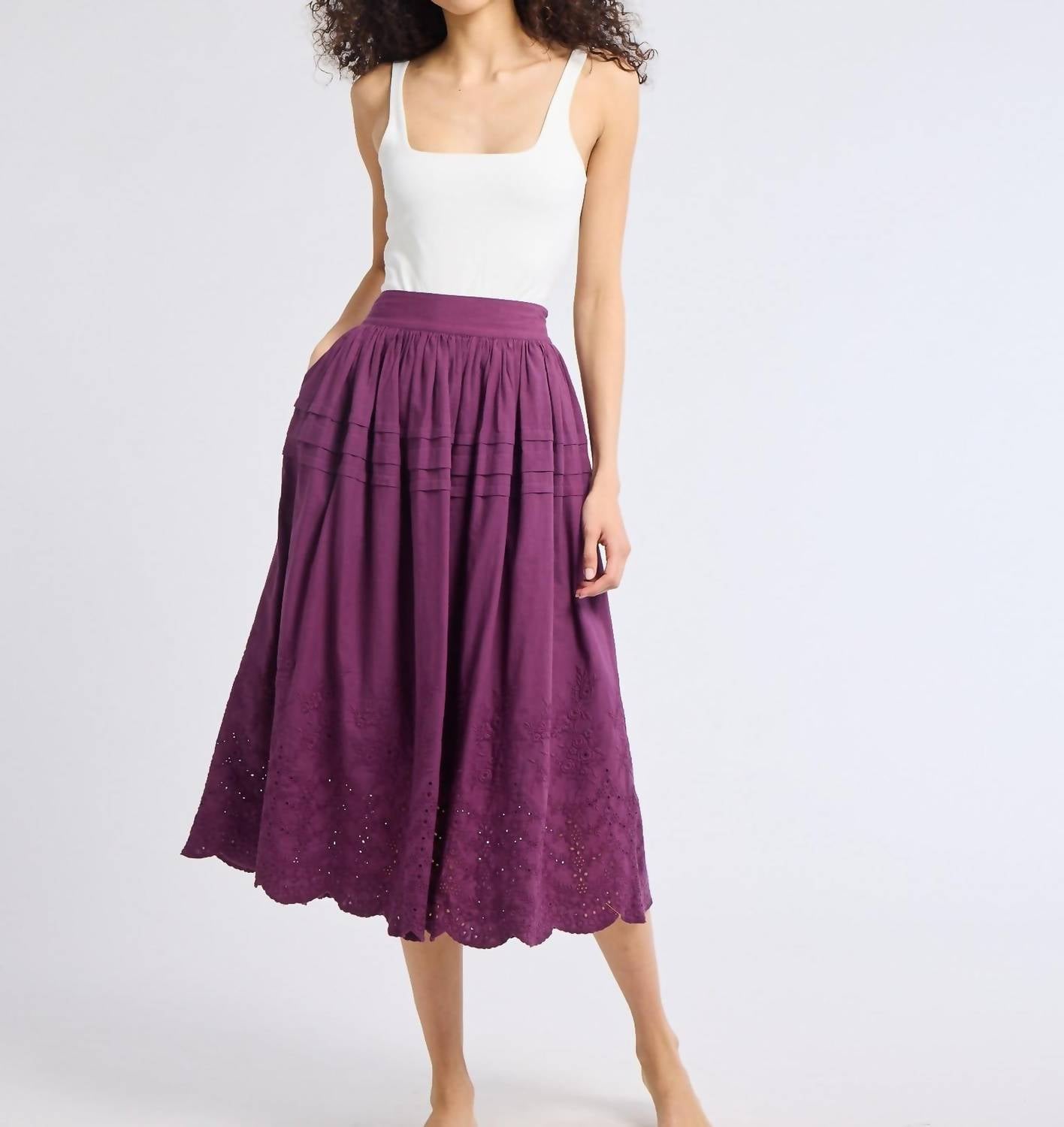 Mille - Leonie Midi Skirt