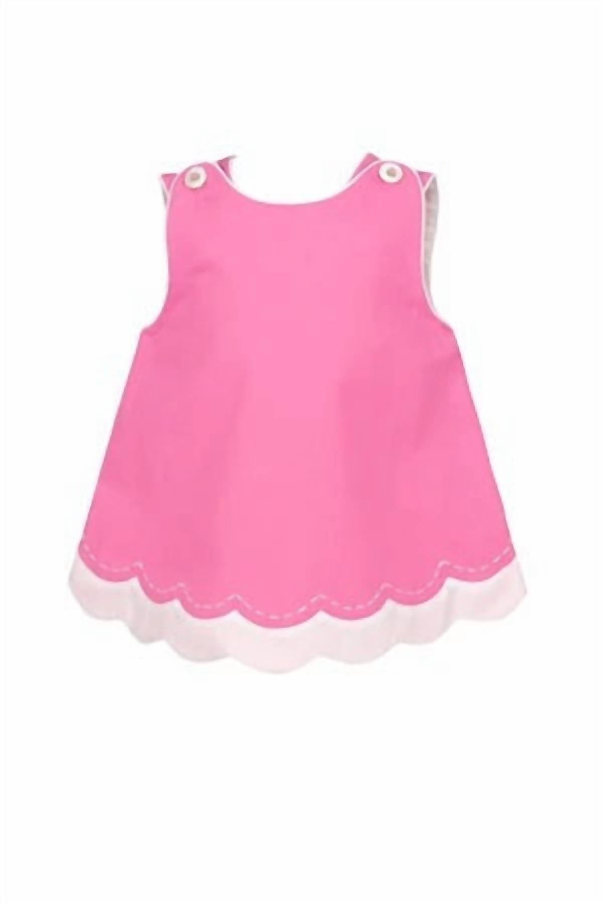 The Proper Peony - Girl's Hazel Corduroy Jumper Dress