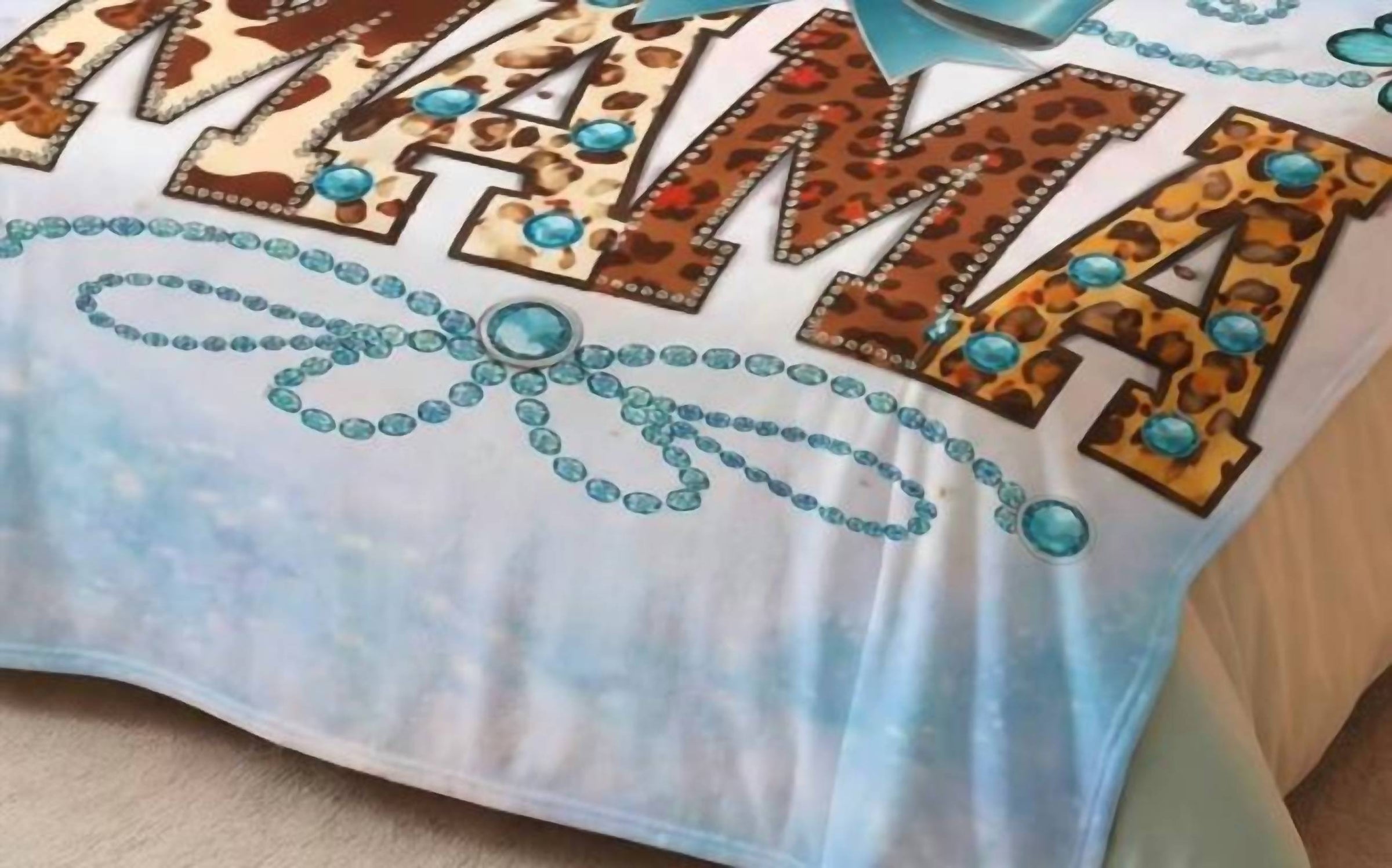 Julia Rose - Women's Animal Print Mama Blanket