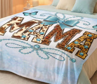 Julia Rose - Women's Animal Print Mama Blanket