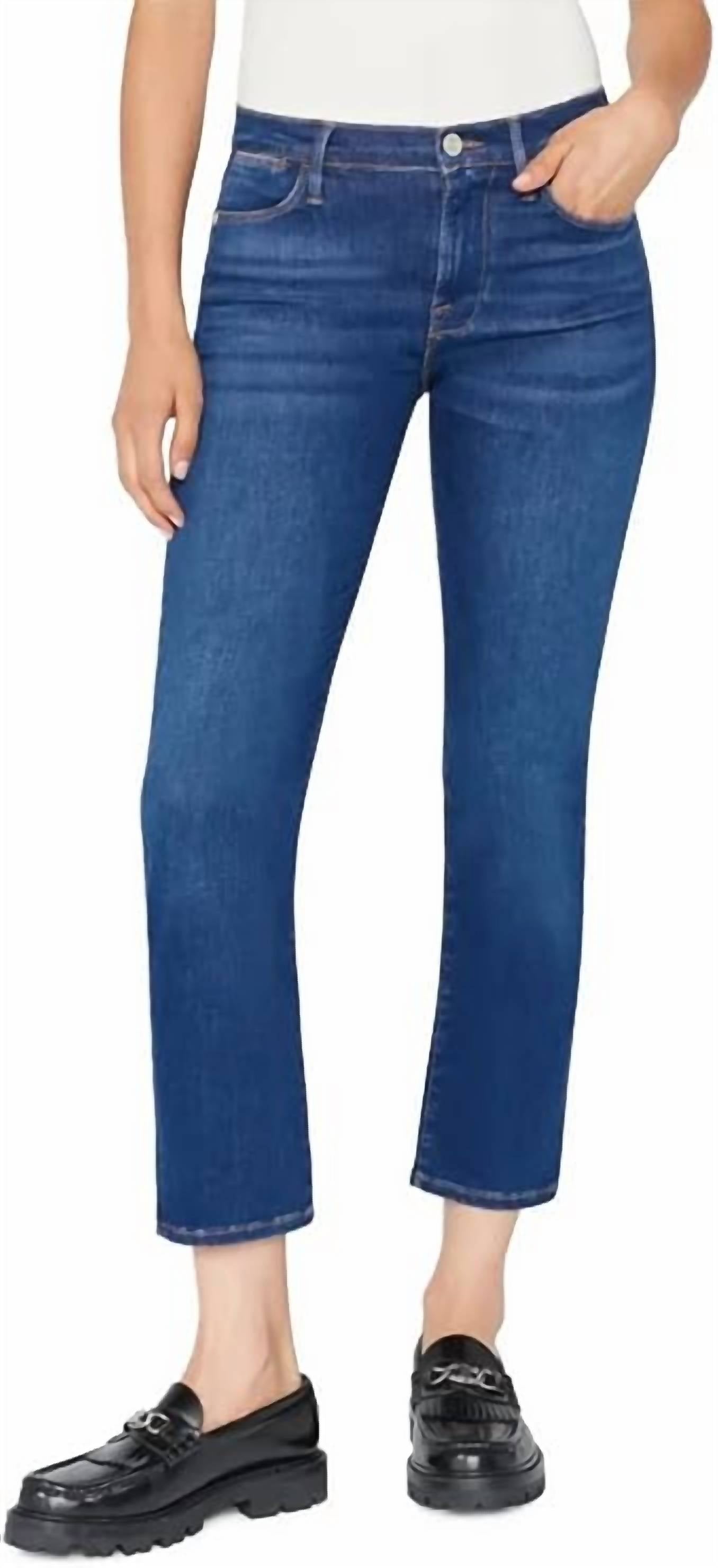 Frame - Le Shape High Straight Jeans