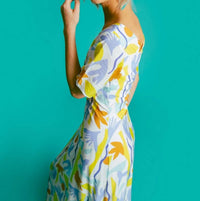 Long Printed Maxi Dress