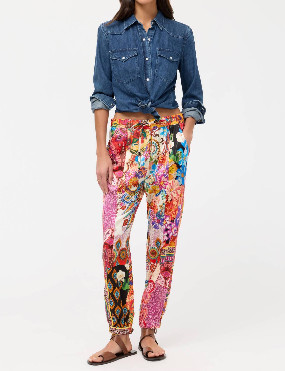 Johnny Was - ETTA SEAMED JOGGER