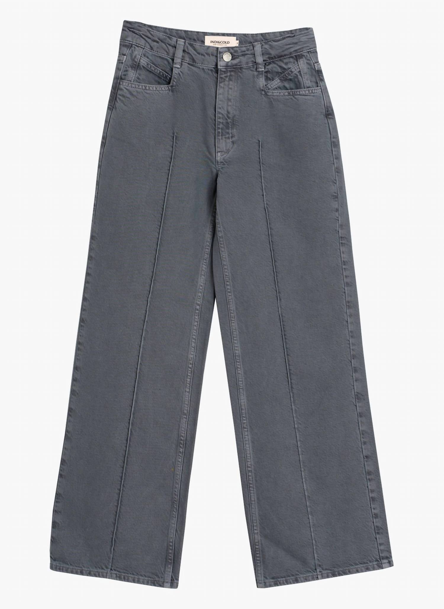 Indi & Cold - Garmet-dye Twill Pants