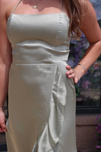 Dress Forum - Crisscross Back High Low Dress