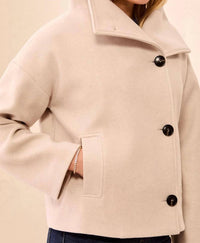 Tribal - Lofty Chic Funnel Neck Jacket