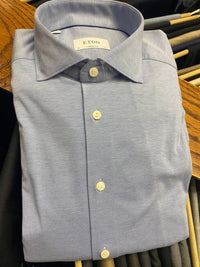Eton - Men's Solid 4-flex Dress Shirt