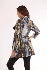 Arctic Belted Collard Rain Jacket