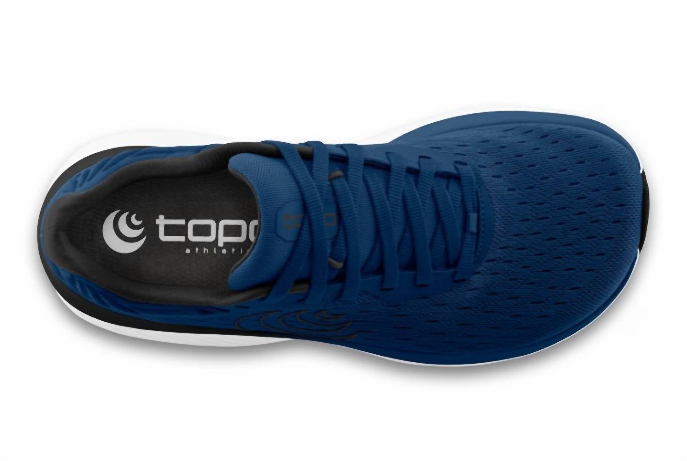 Topo Athletic Men's Atmos Running Shoes in navy white 1 - men's sneaker - view 4