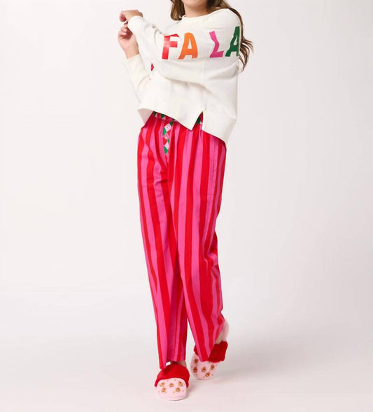 Shiraleah - Festive Stripe Boxer Pant