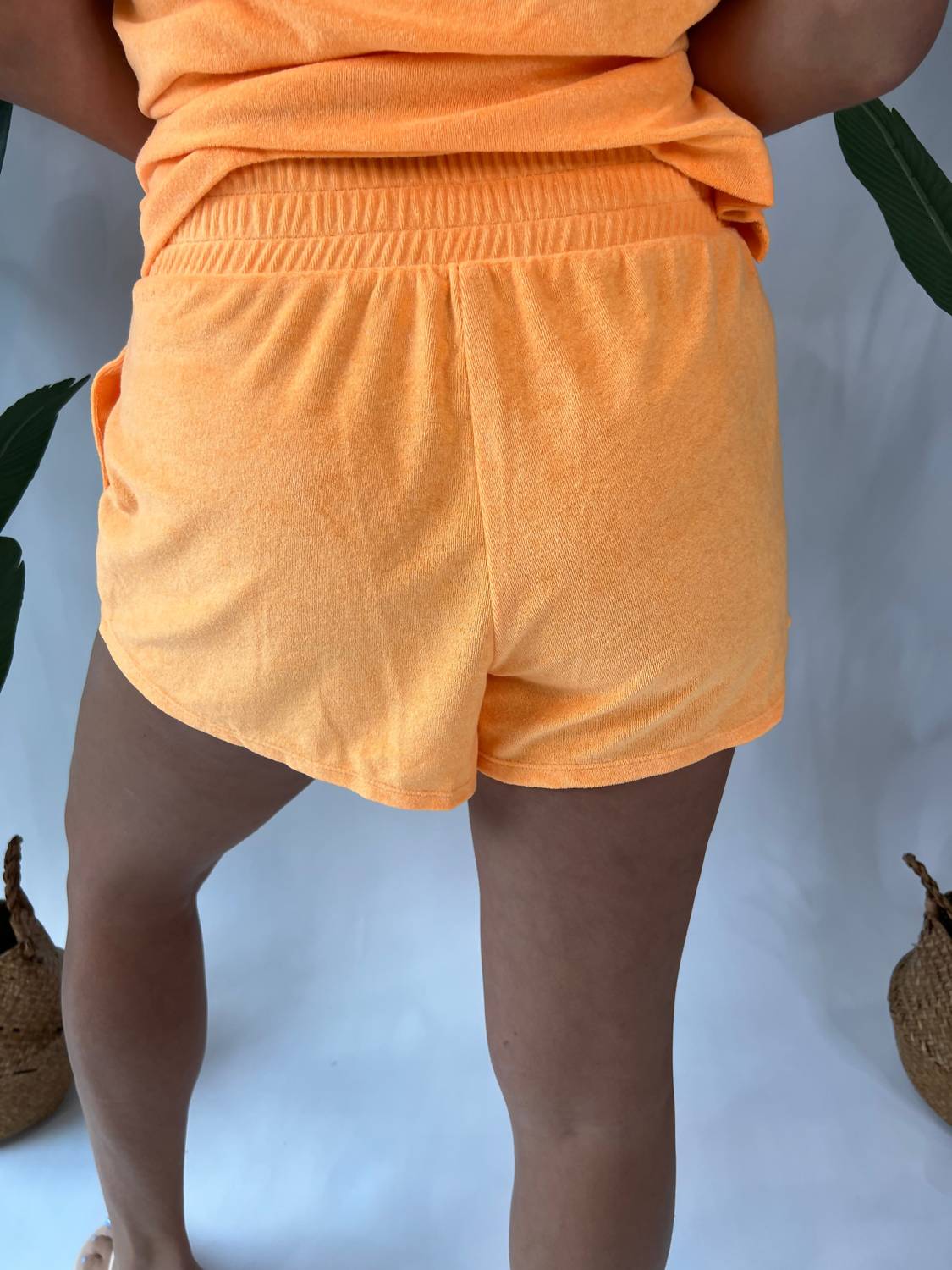 Show Me Your Mumu Russell Terry Short in orange - women's shorts - detail view