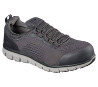 Skechers - Men's Synergy Omat Slip-on Safety Toe Shoes