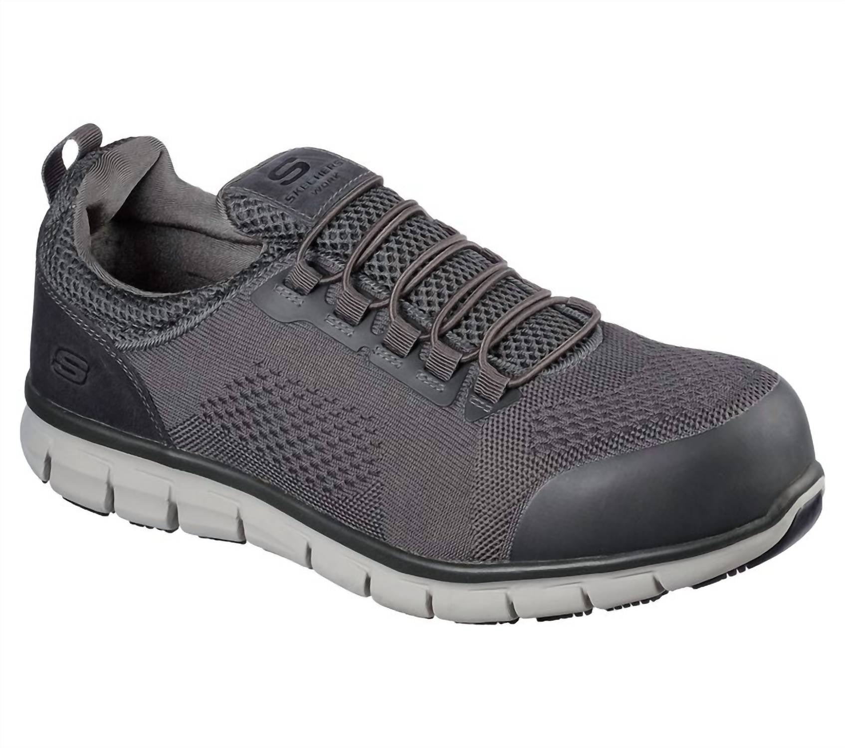 Skechers - Men's Synergy Omat Slip-on Safety Toe Shoes
