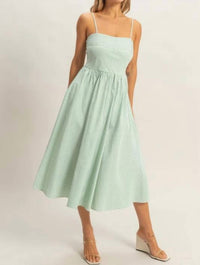 Hyfve - Striped Spaghetti Strap Dress