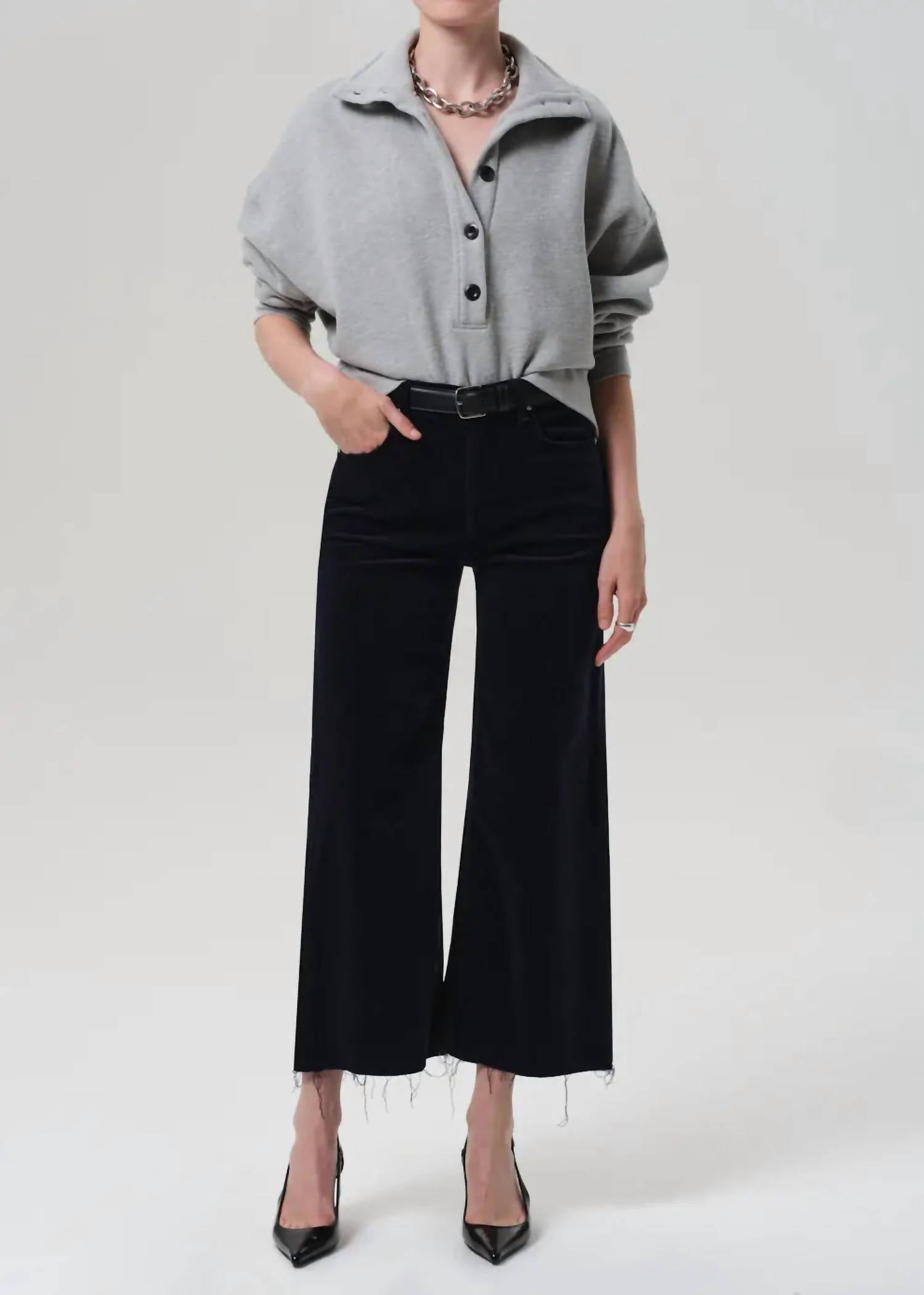 Citizens Of Humanity - Lyra Wide Leg Crop Pants