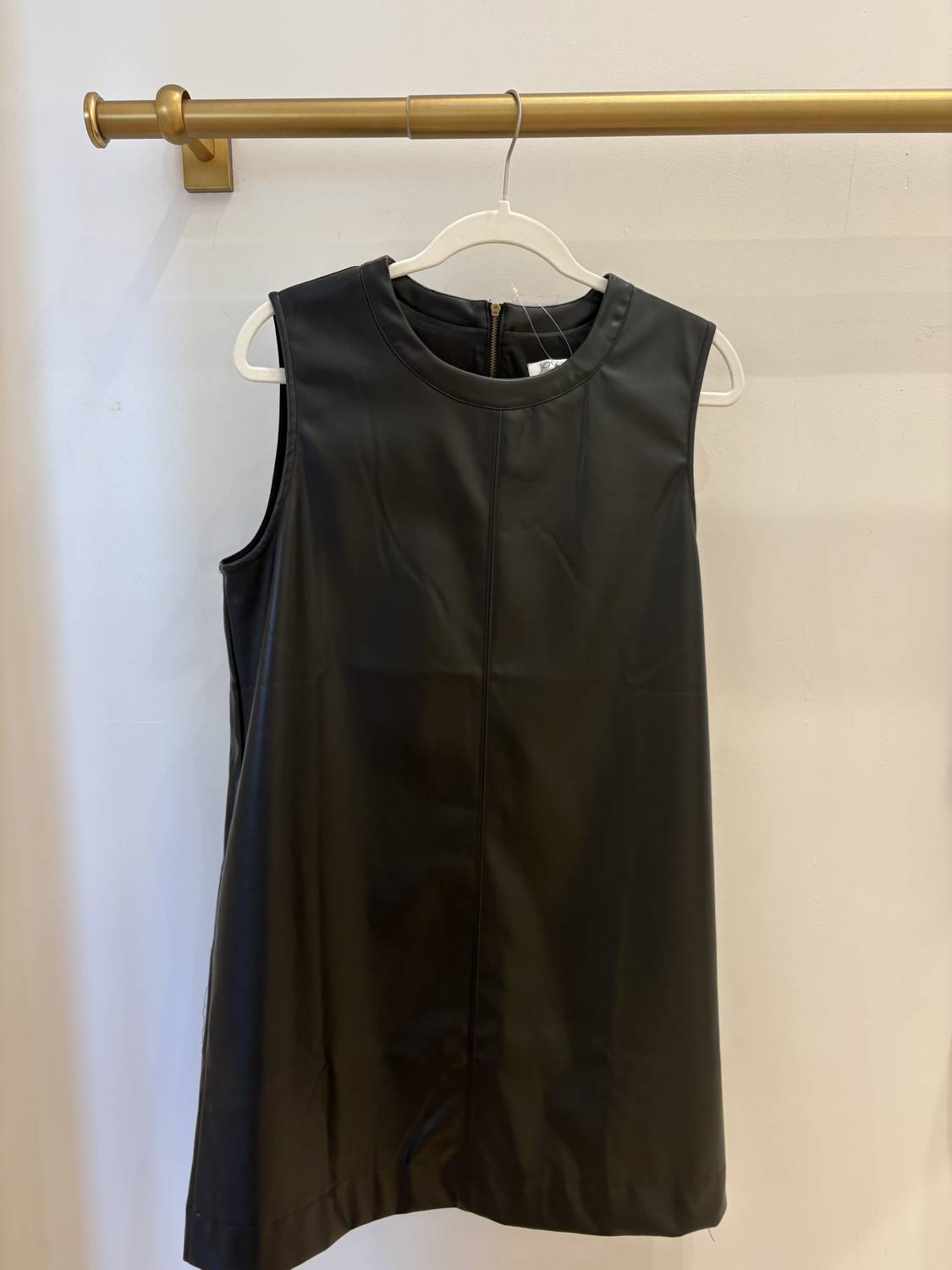 Joy Joy - Women's Pleather dress