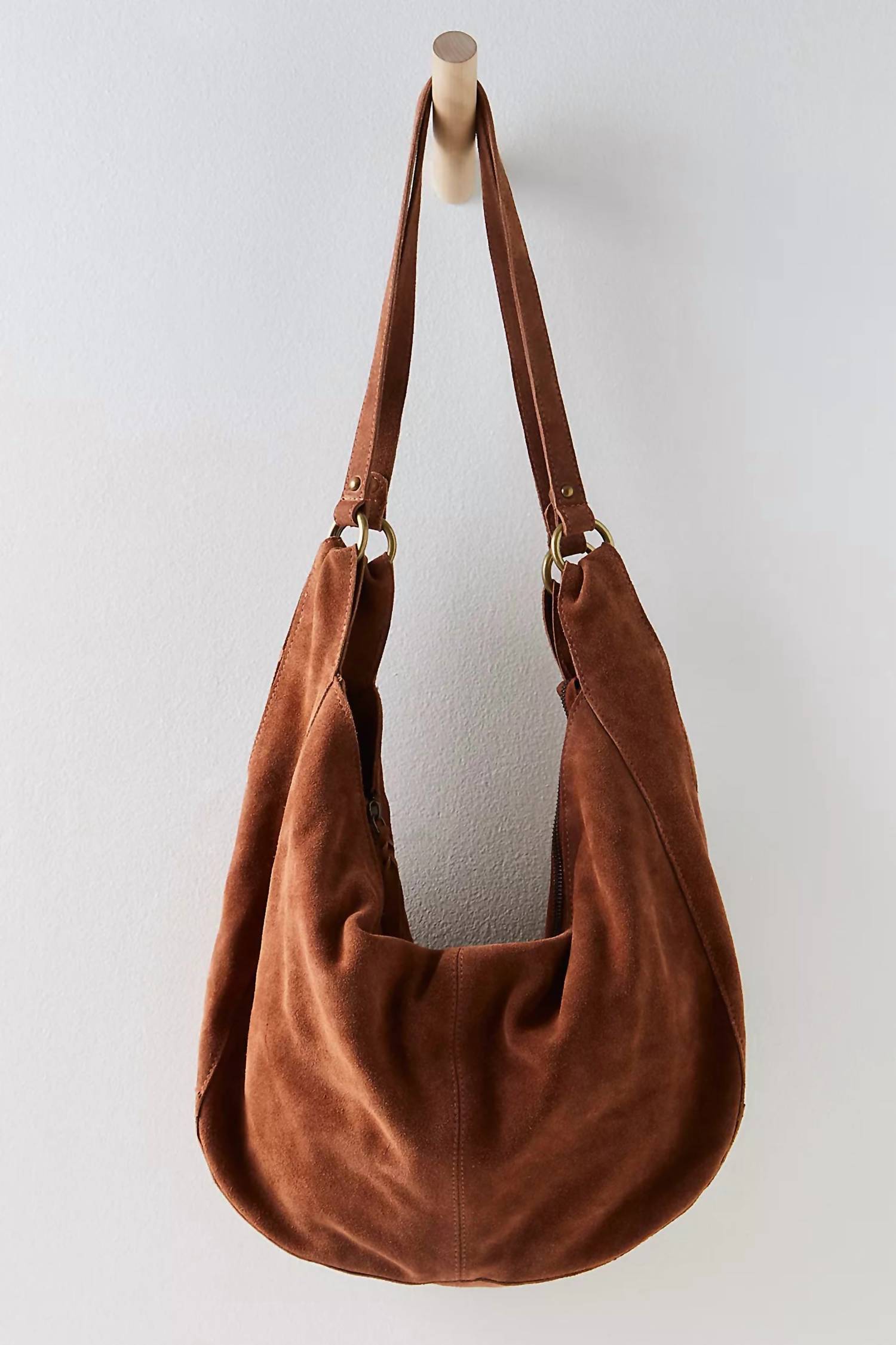 Free People - Women's Roma Suede Tote