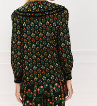 Pink City Prints - Cleo Long Puffed Sleeve Blouse
