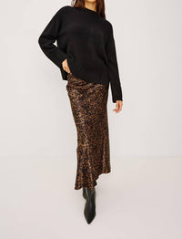 Rails Romina Print Skirt in ginger spotted - women's skirt