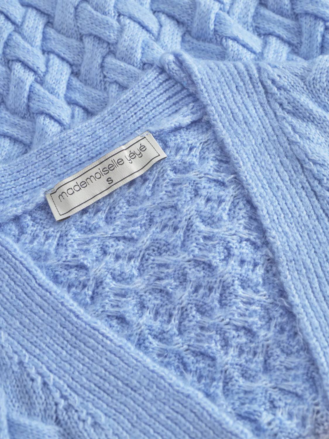 Mademoiselle Yeye - Heavenly Chunky Knit Cardigan