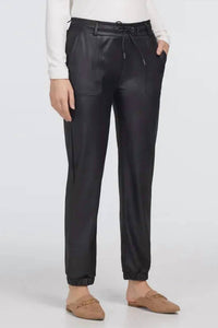 Tribal - Betsy Faux Leather Jogger