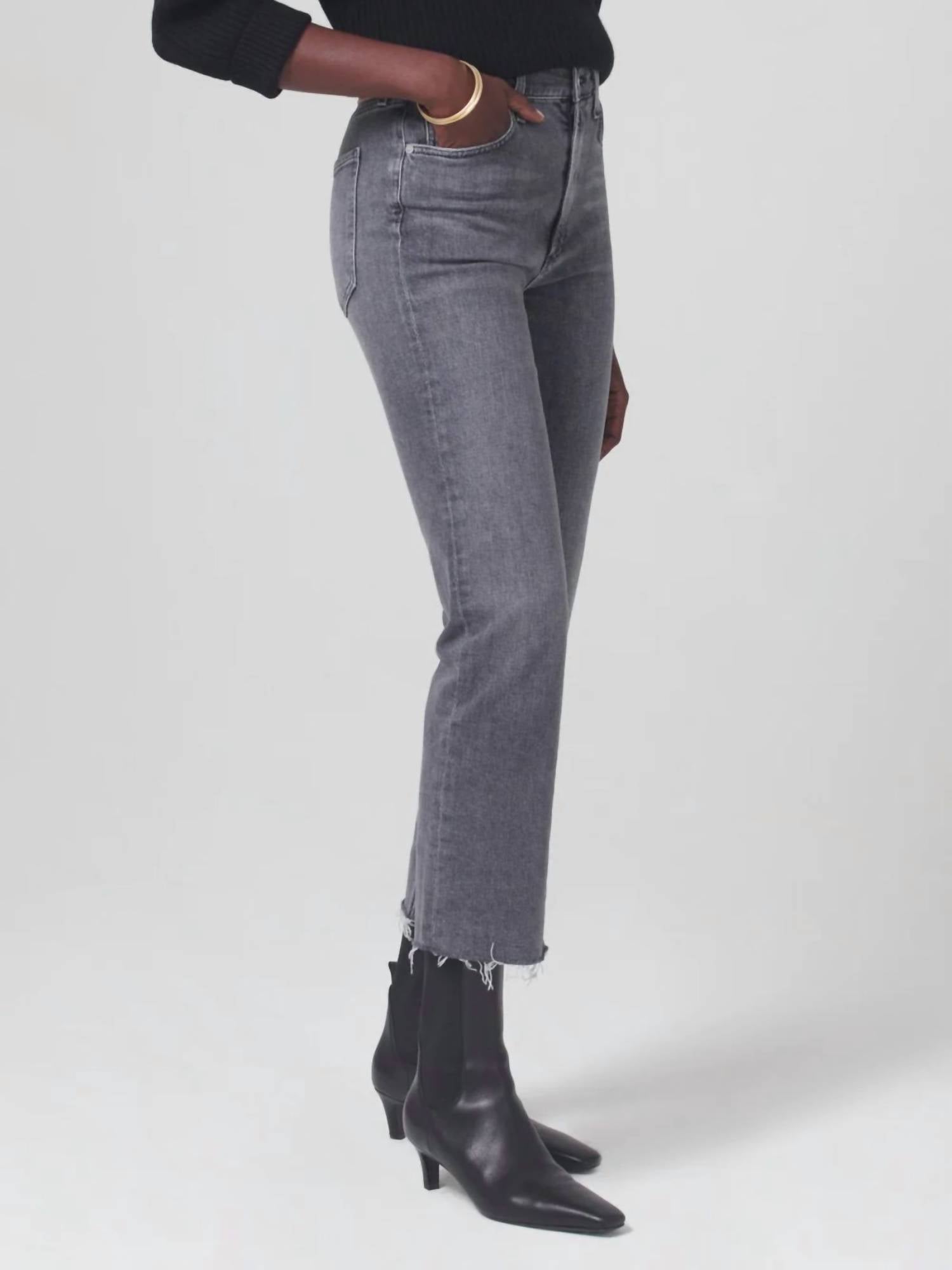 Citizens Of Humanity - Daphne Crop High Rise Stovepipe Jean