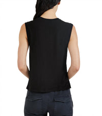 SCHOOLBOY SLEEVELESS TEE