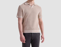 Bugatchi Uomo - Diamond Cable Polo Sweater