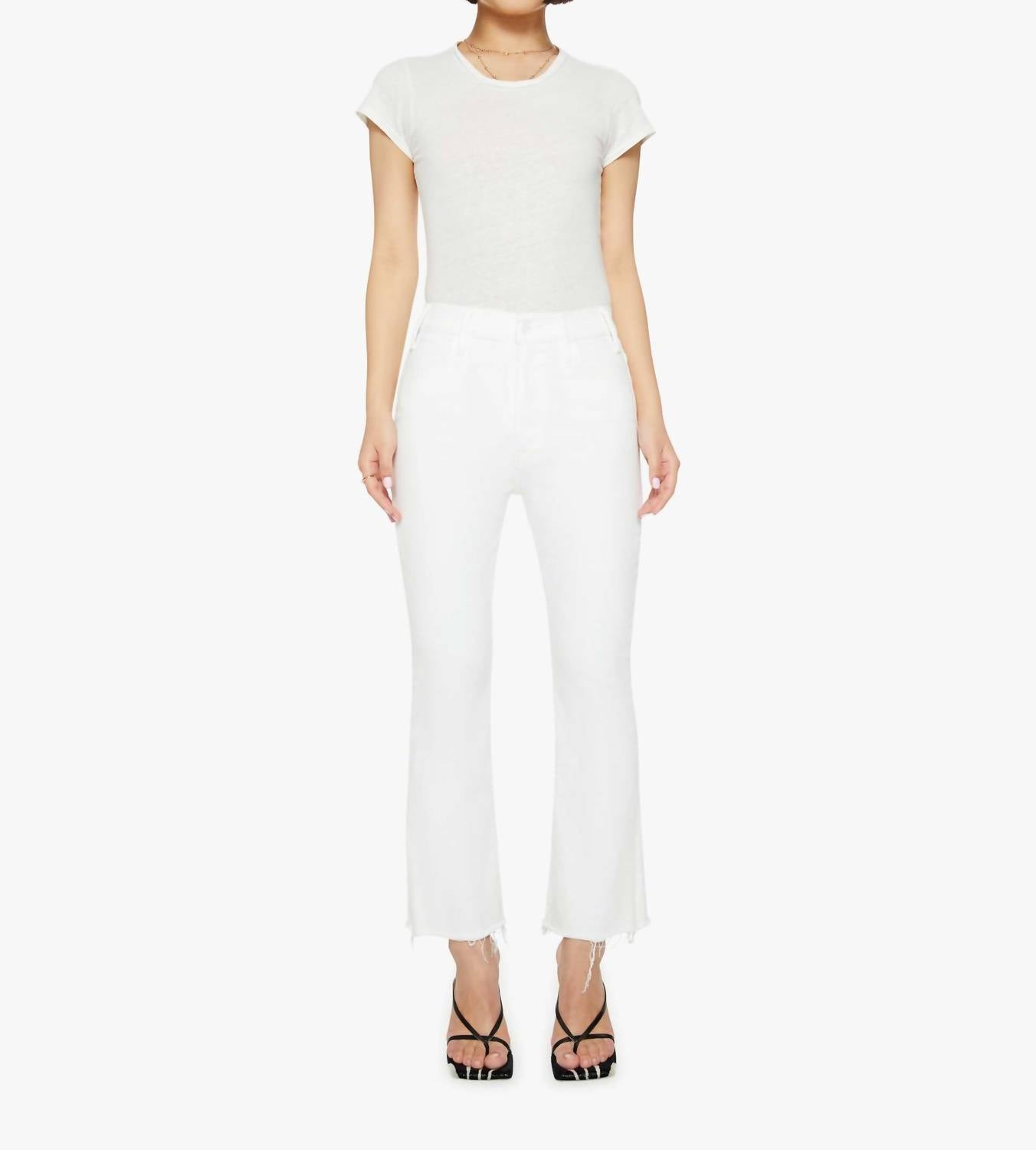 Mother - Lil Hustler Ankle Fray Jeans