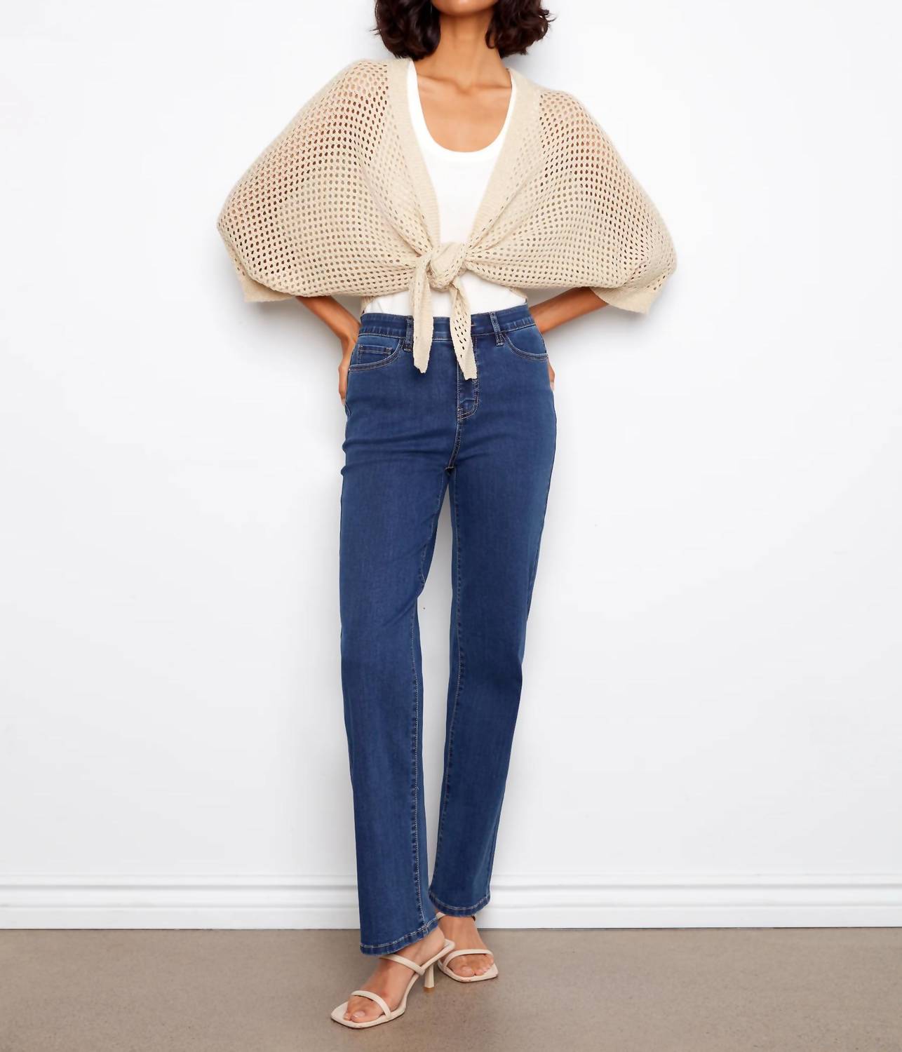 Charlie B - Dolman Elbow Sweater Shrug