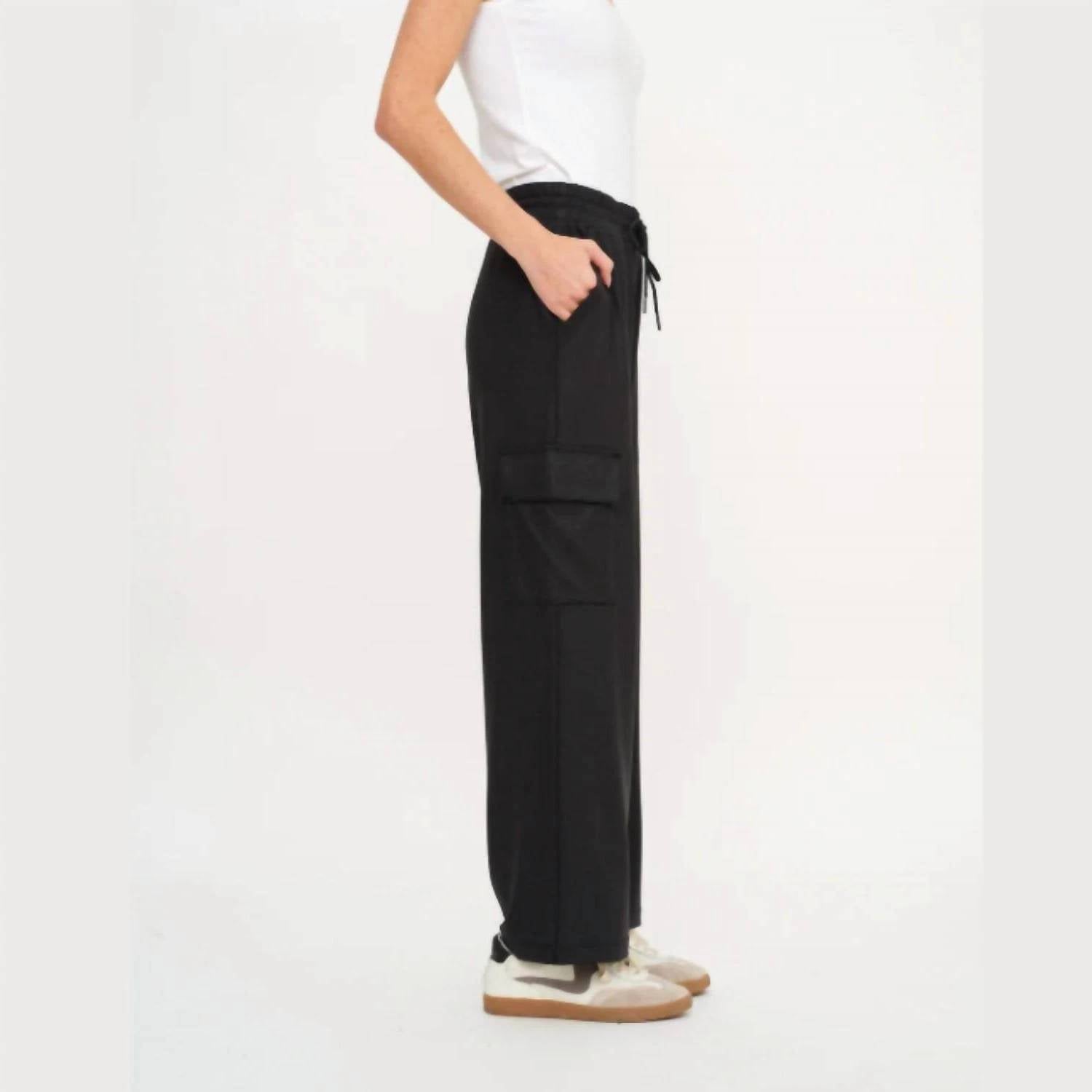 Six/Fifty - Coated Cargo Headliner Straight Pants