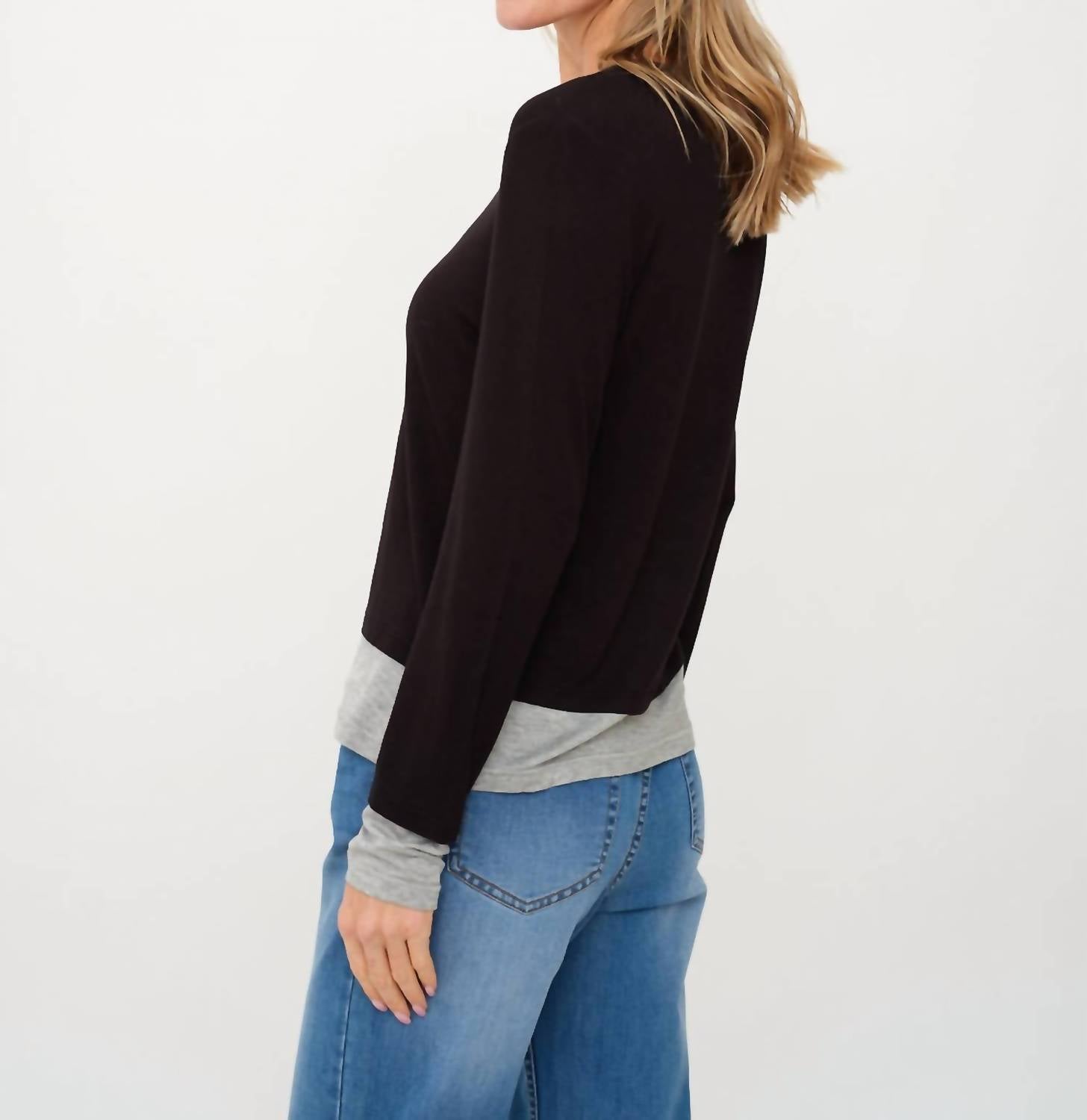 Six/Fifty - Izzy Layered Long Sleeve Tee