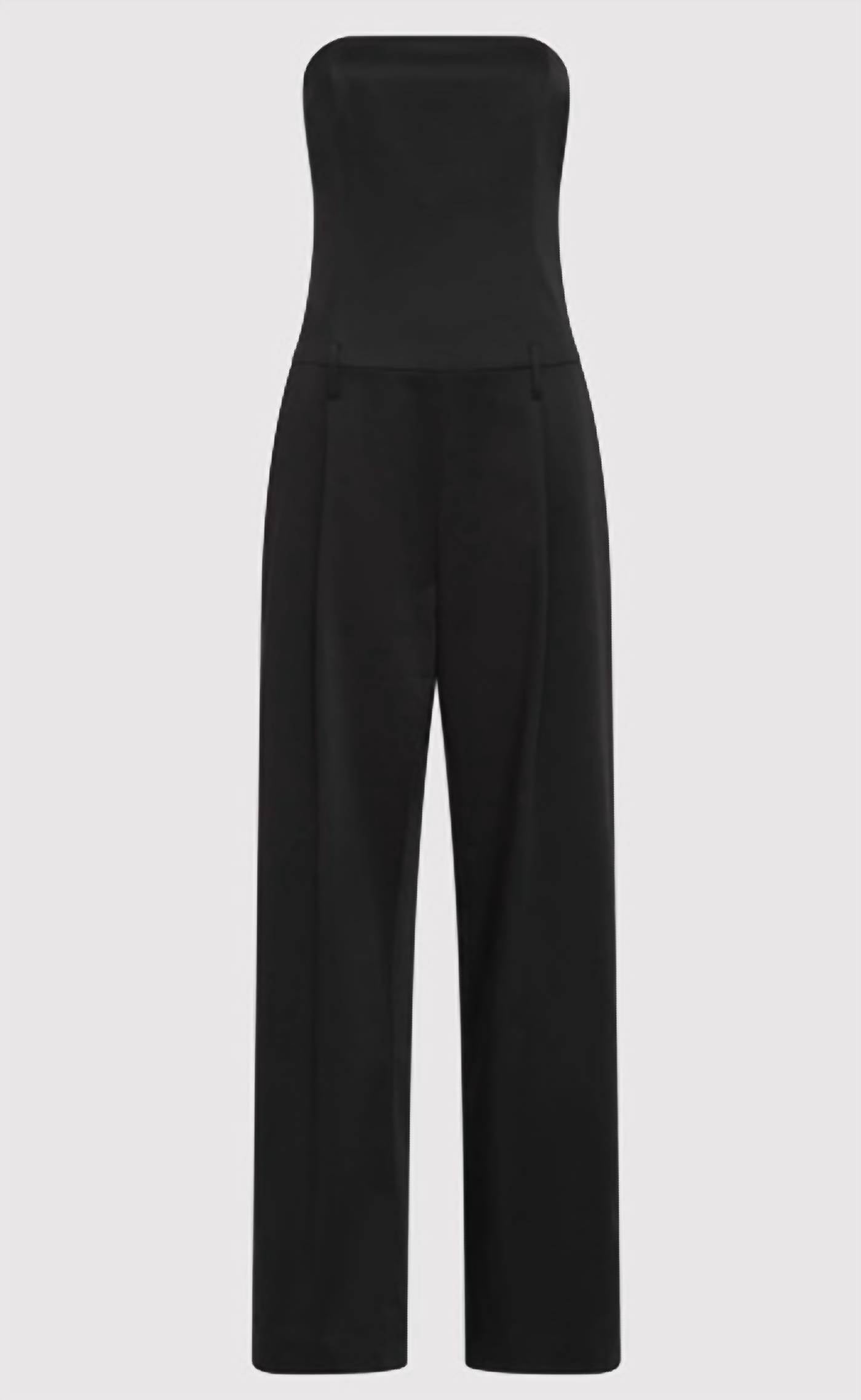 St. Agni - Strapless Organic Cotton Blend Jumpsuit