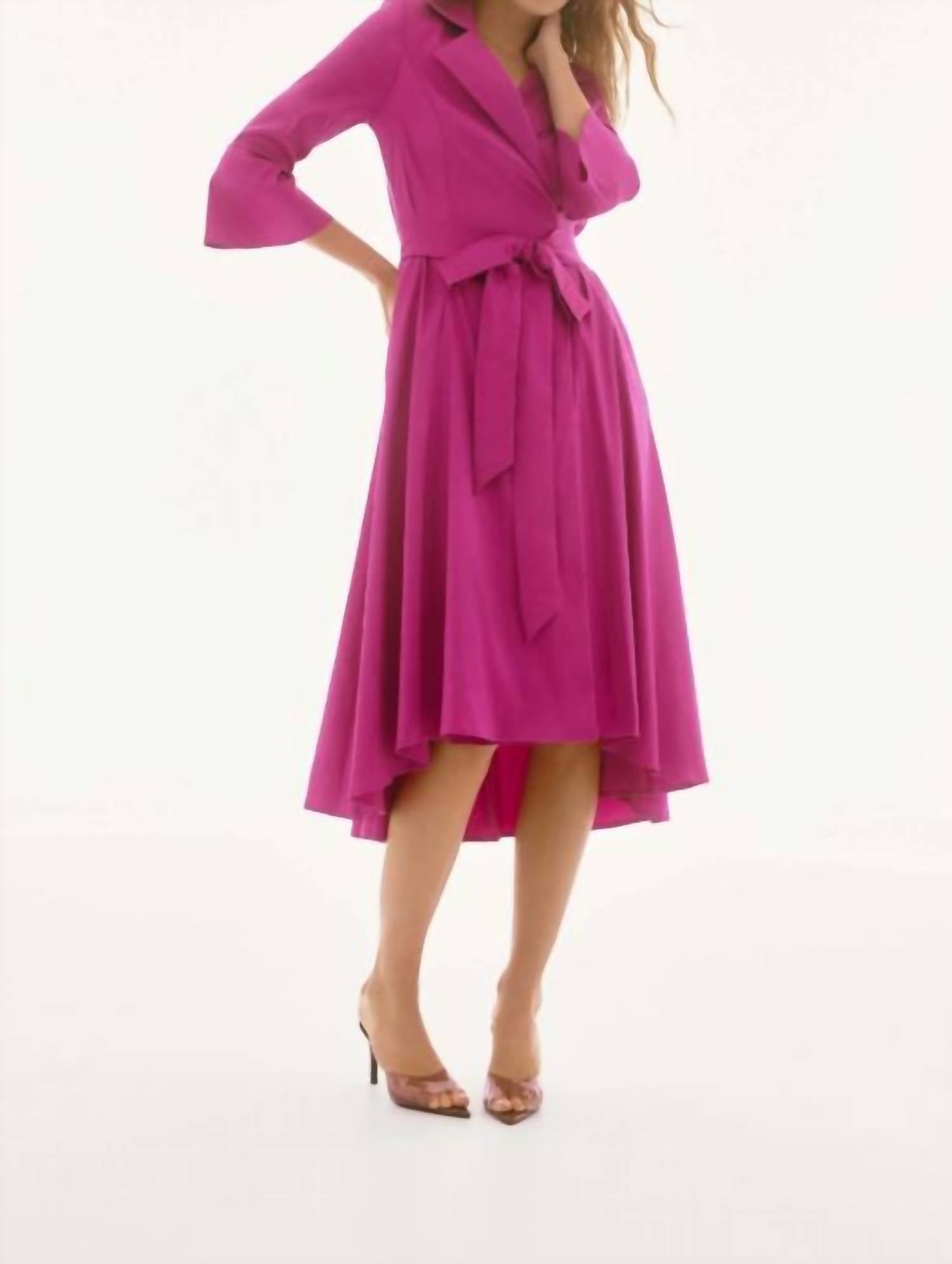 Joseph Ribkoff - Wrap Dress with Bow
