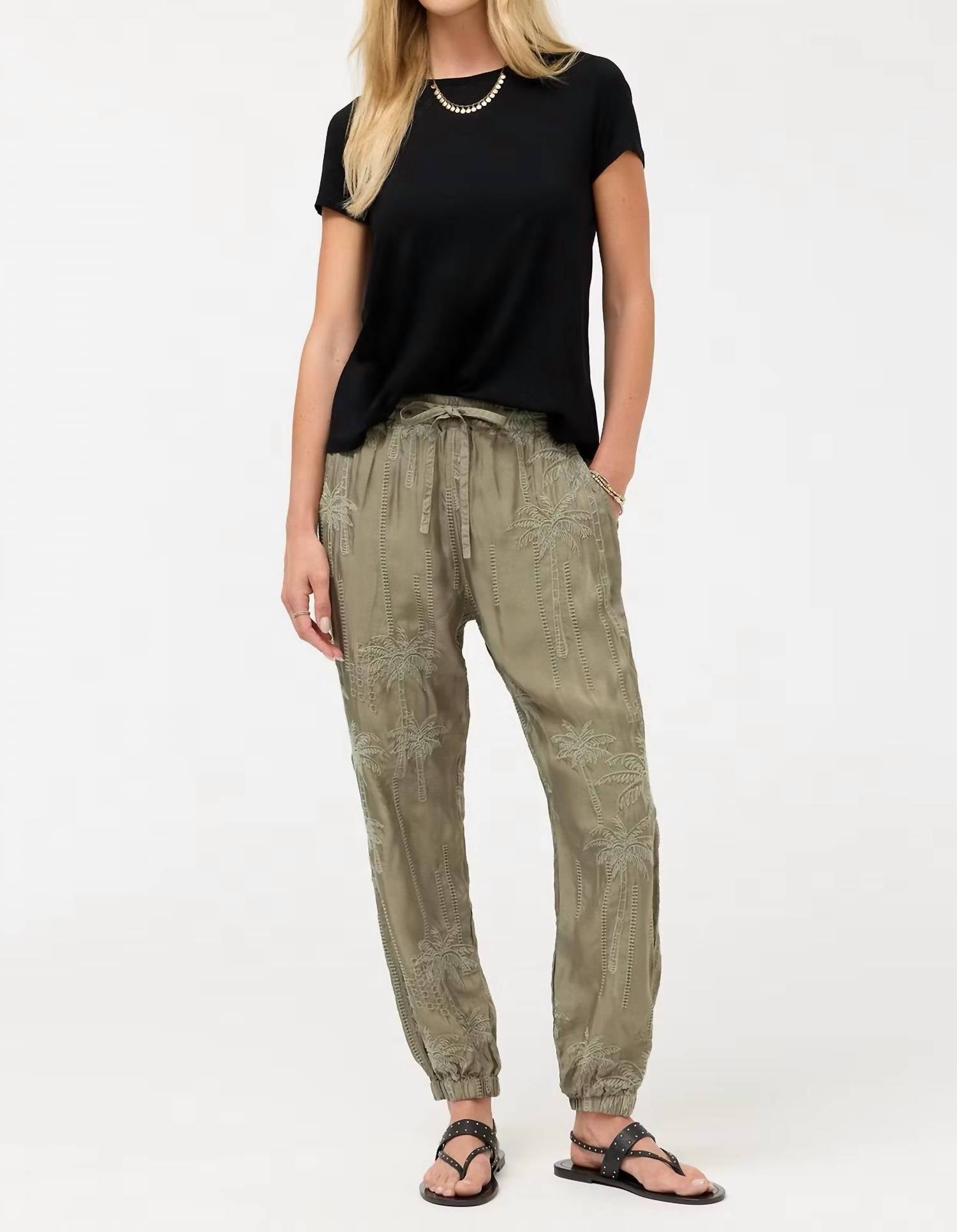 Johnny Was - ESTHER TONAL JOGGER - BLN (NAVY)