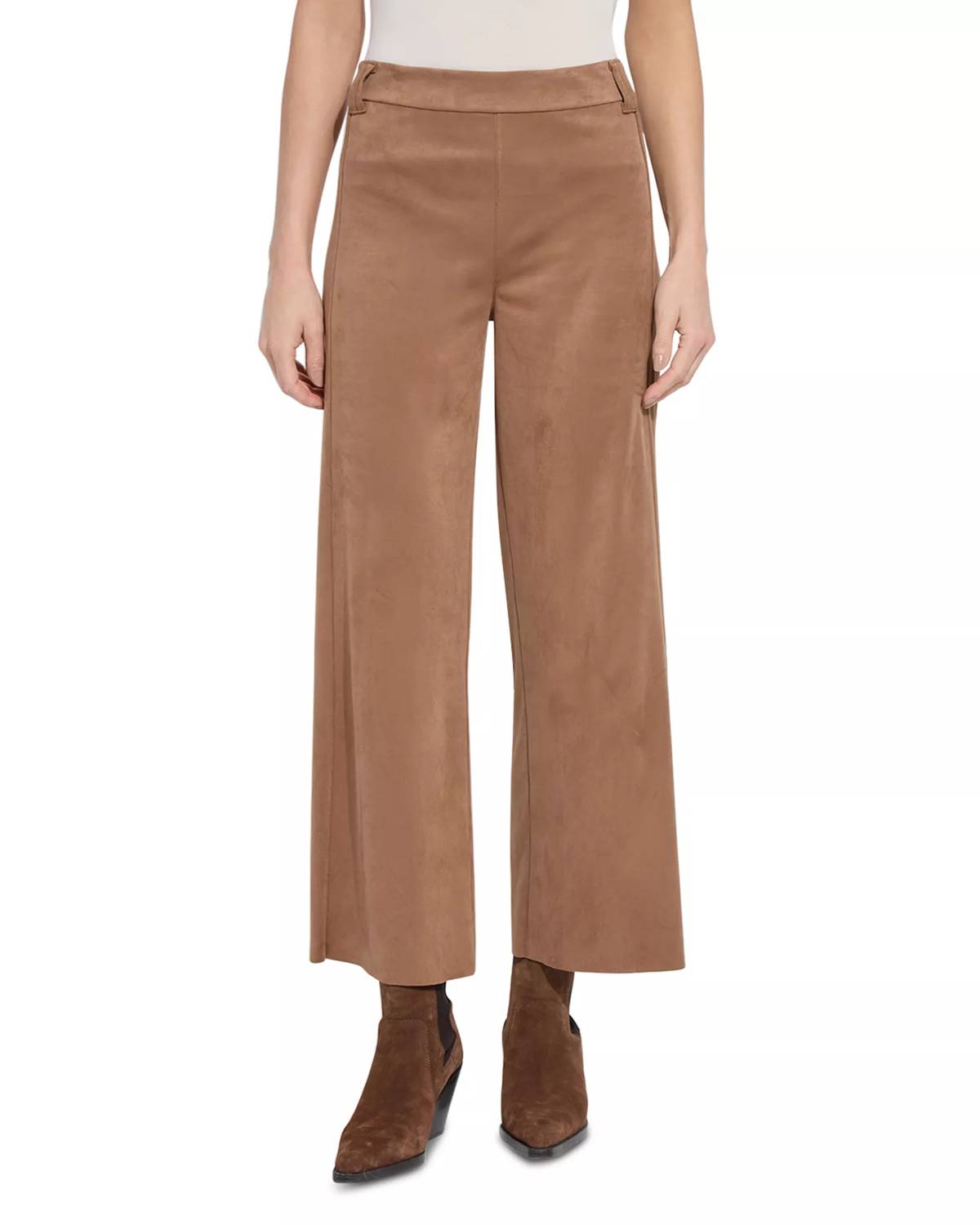 Lysse - Vionette Vegan Suede Wide Leg Trouser