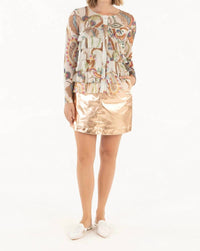 Isle By Melis Kozan - Brielle Faux-leather Skort