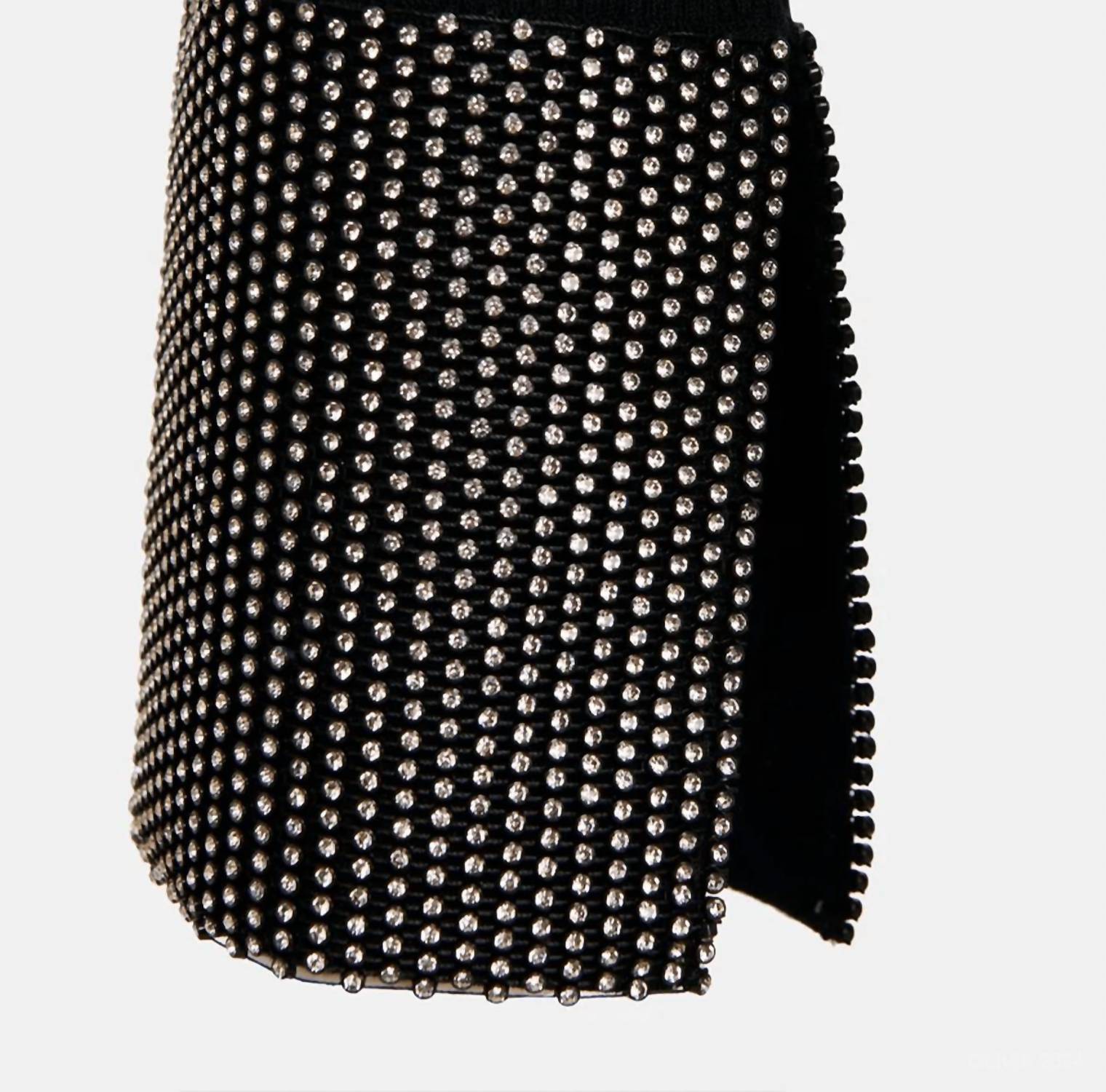 Essentiel Antwerp - Gomi Rhinestone Cuff Knit Sweater