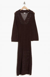 A.L.C. - Freya Long Sleeve Open Stitch Dress
