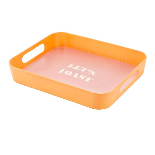 Slant Collections - Let's Toast Bar Tray