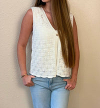Staccato - Naya Open Front Knit Vest
