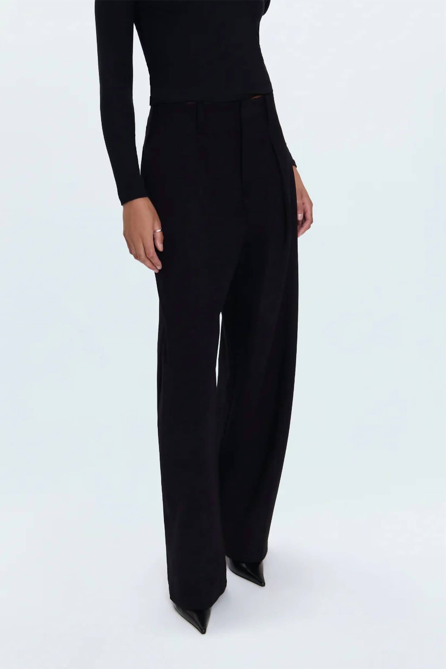 Pistola - Women's Eden Pleated Ponte Pants