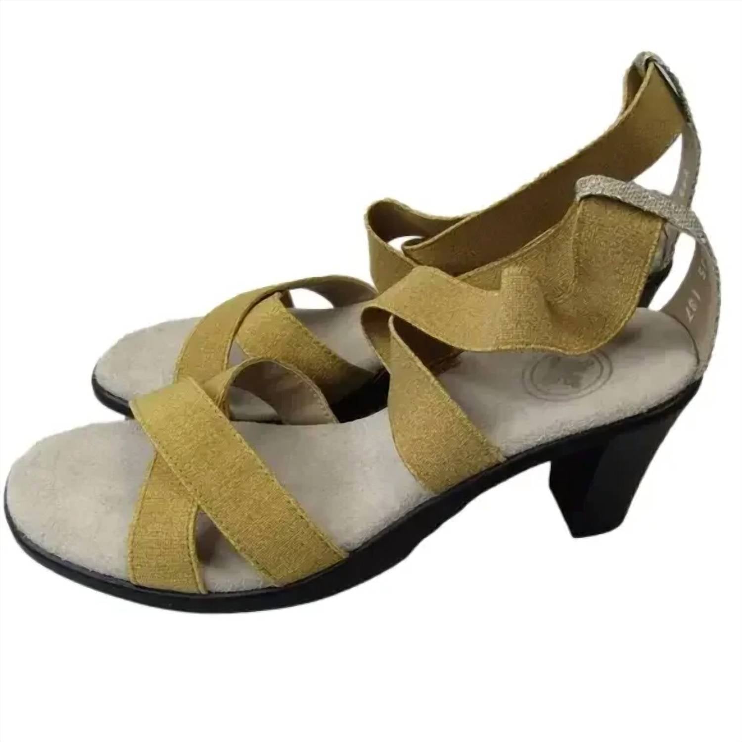 Charleston Shoe Co. - Women's Sumatra Heel Padded Lightweight Comfort Sandals